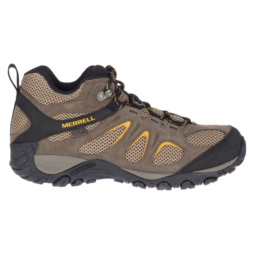 Chaussures Randonnée Merrell Yokota 2 Mid Waterproof Marron Clair Homme | J.Q.CTMN